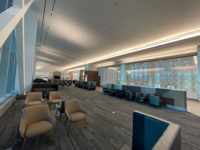 Delta Sky Club lounge at LaGuardia